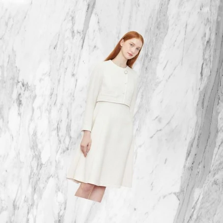 케네스레이디 KENNETH LADY 사선 버튼다운 포인트 원피스 EGOPOA98 381468