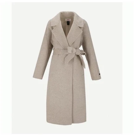 [SOUP]숲 모100 벨티드 핸드메이드 롱코트 (SABHC84)