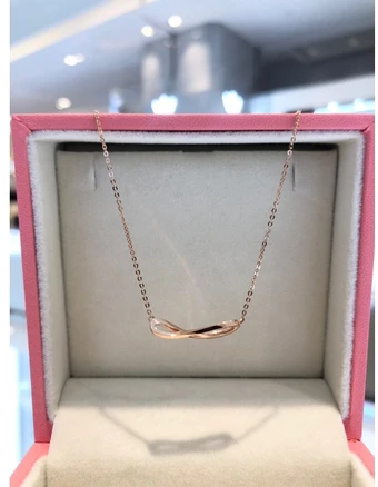 스타일러스[골든듀AMC] 마벨더블롱 14K금 데일리 목걸이 Necklace a-282400053 540