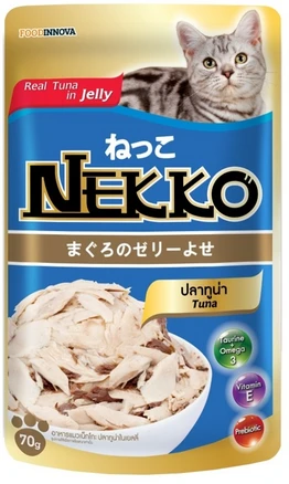 네코 NEKKO 젤리 참치 70g 12ea(소), 12개