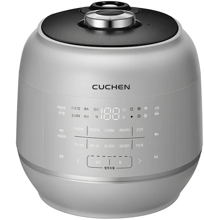 쿠첸 121 IH 전기압력밥솥 10인용, CRT-RPK1070S, 카밍라이트실버