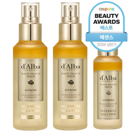 달바 화이트 트러플 수프림 인텐시브 세럼 100ml x 2p + 수프림 세럼 50ml 세트, 1세트-추천-상품