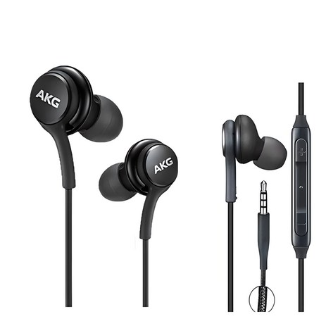 삼성 AKG 이어폰 정품 갤럭시 S8 S9 S10 노트8 노트9 귀안아픈 커널형 유선이어폰 분실방지 파우치증정, 티탄그레이, AKG 3.5단자-추천-상품