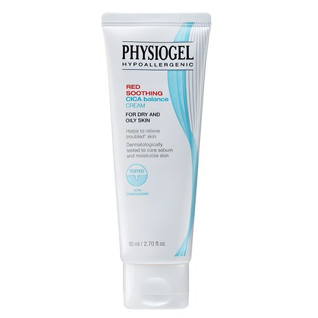 피지오겔 레드수딩 시카밸런스 크림, 80ml, 1개-추천-상품