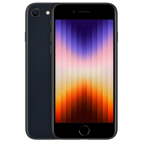 Apple 2022 아이폰 SE 3세대 자급제, 미드나이트, 64GB-추천-상품