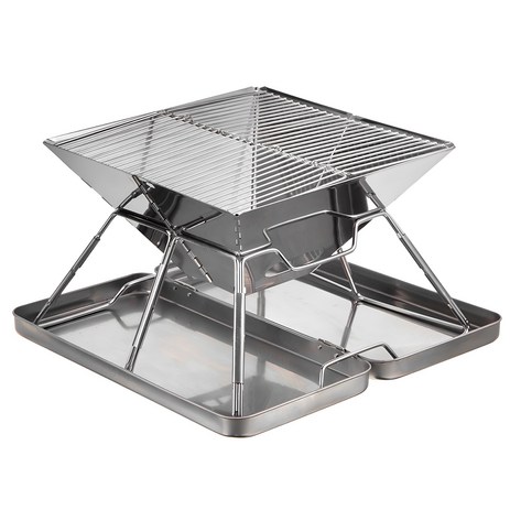 코멧 아웃도어 접이식 화로대, 1개-추천-상품