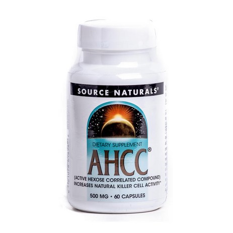 소스내츄럴스 AHCC 500mg 캡슐, 60정, 1개-추천-상품