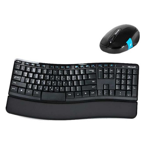 마이크로소프트 Sculpt Comfort Desktop 무선키보드 + 마우스, 인체공학-추천-상품