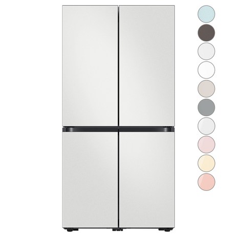 [색상선택형] 삼성전자 비스포크 4도어 냉장고 869L 방문설치, RF85C91J1AP-추천-상품