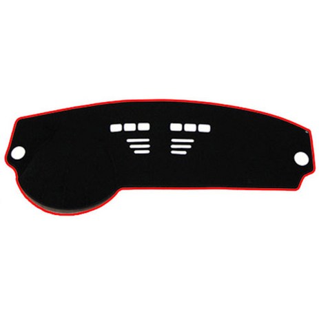 블랙라벨 논슬립 대쉬보드커버, 삼성 뉴SM5 (10~15년) 센터 유, 블랙 + 레드-추천-상품