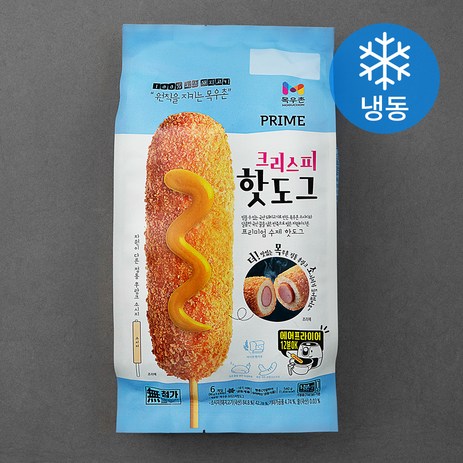 목우촌 프라임 크리스피 핫도그 (냉동), 540g, 1개-추천-상품