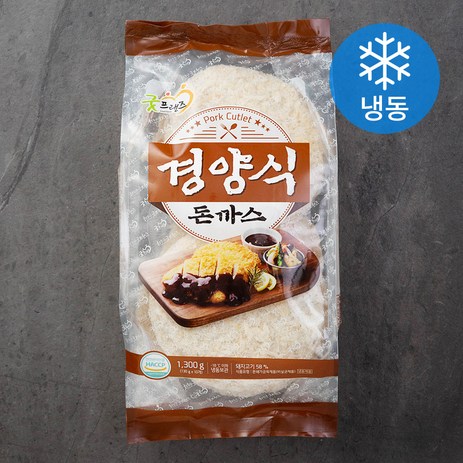 굿프랜즈 경양식돈까스 (냉동), 1300g, 1개-추천-상품