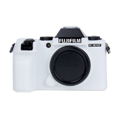 FUJIFILM X-S10 카메라 실리콘 바디보호용 케이스 화이트, 1개-추천-상품