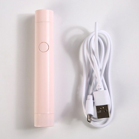 아이빛-베러톤-USB-충전식-젤네일-핀큐어-램프-핑크-1개-추천-상품
