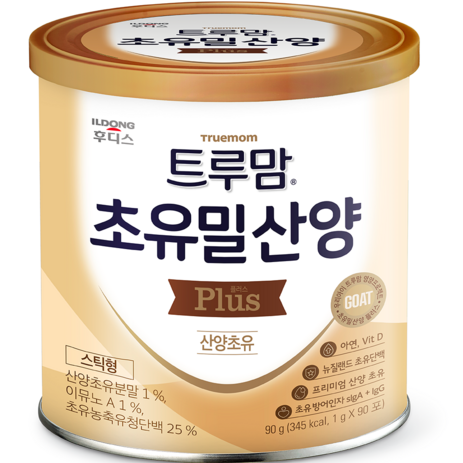 일동후디스 트루맘 초유밀 산양초유 플러스, 90g, 1개-추천-상품