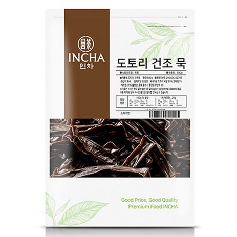 인차 도토리 건조묵, 1개, 500g-추천-상품