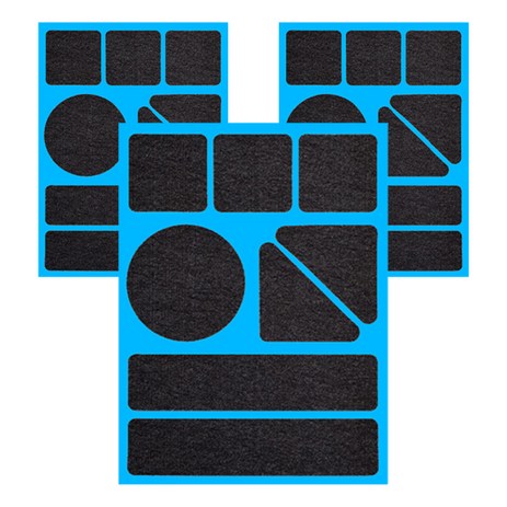 시크릿 정전기 방지스티커, 블랙, 3개-추천-상품