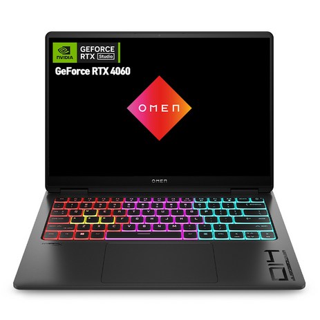 HP 2024 오멘 14 SLIM 코어Ultra9 인텔 14세대 지포스 RTX 4060, Shadow Black, 1TB, 32GB, WIN11 Home, 14-fb0075TX, 2024년-추천-상품