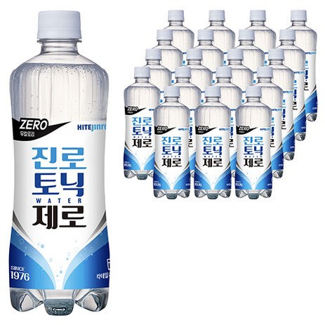 하이트진로 진로 토닉워터 제로, 600ml, 20개-추천-상품