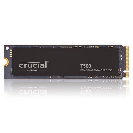 마이크론 T500 PCIe Gen4 NVMe M.2 SSD, 2TB, CT2000T500SSD8-추천-상품