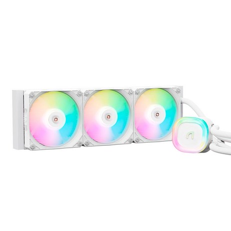 앱코 LP360 레이어드 ARGB 수냉 CPU쿨러 LP360-DEL-ARGB, 화이트, 1개-추천-상품