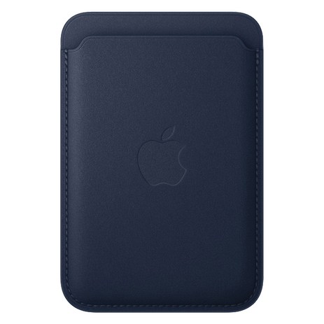 Apple 정품 2024 아이폰 맥세이프형 파인우븐 카드지갑, 딥 블루, 1개-추천-상품