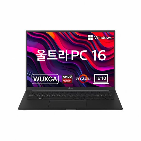 LG전자 2023 울트라 PC 엣지 16 라이젠5 라이젠 7000 시리즈, 차콜 그레이, 256GB, 16GB, WIN11 Home, 16U70R-GA5HK-추천-상품