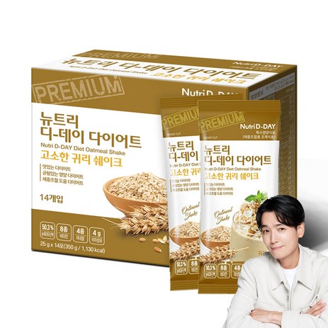 뉴트리디데이 다이어트 쉐이크 고소한 귀리맛, 350g, 1개-추천-상품