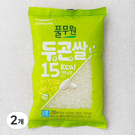 풀무원 두부곤약쌀, 200g, 2개-추천-상품