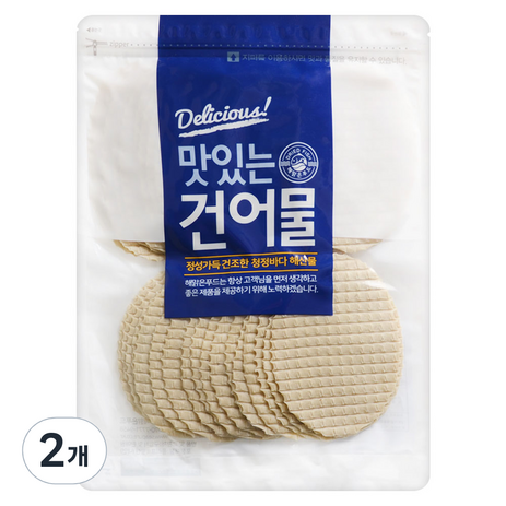 해맑은푸드 맛나포 튀김쥐포, 400g, 2개-추천-상품
