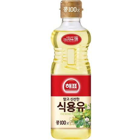 해표 맑고 신선한 식용유, 900ml, 1개-추천-상품