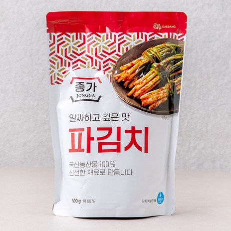 종가 파김치, 500g, 1개-추천-상품