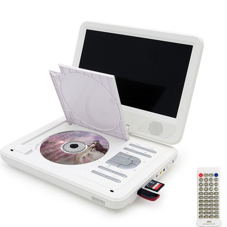 사파 포터블 휴대용 DVD CD 플레이어, DV100-추천-상품