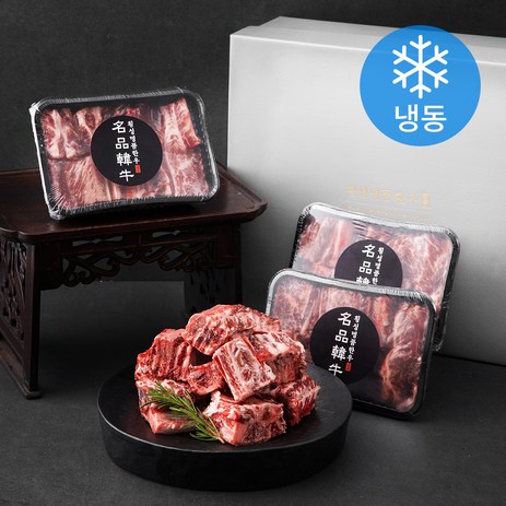 횡성한우 1등급 갈비세트 (냉동), 2.1kg, 1세트-추천-상품