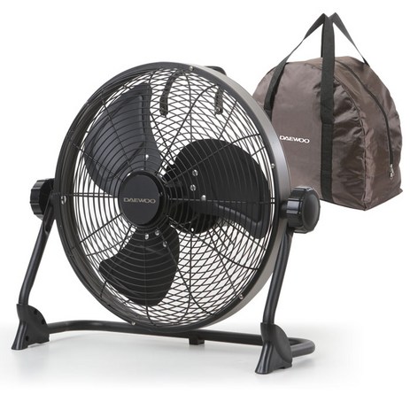 대우 휴대용 무선 캠핑용 선풍기 30CM 전용가방 포함, DEF-EV1200, 블랙 + 웜그레이-추천-상품
