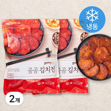 곰곰 김치전 (냉동), 1kg, 2개-추천-상품