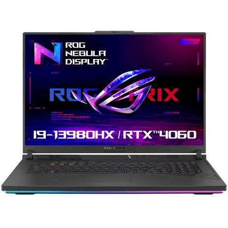 에이수스 ROG 스트릭스 18 코어i9 인텔 13세대 지포스 RTX 4060, Eclipse Gray, 512GB, 16GB, WIN11 Home, G814JV-N6024-추천-상품