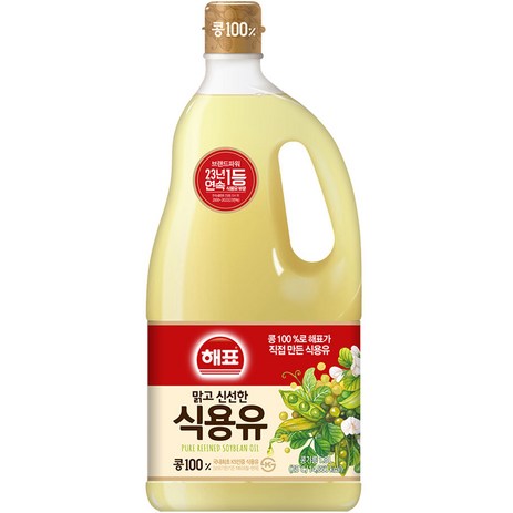 해표 식용유, 1.8L, 1개-추천-상품