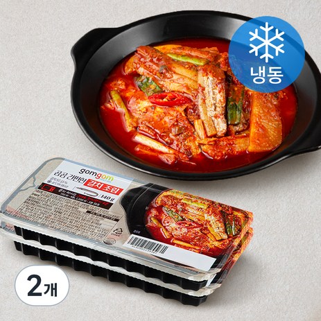 곰곰 간편한 갈치 조림 (냉동), 140g, 2개-추천-상품