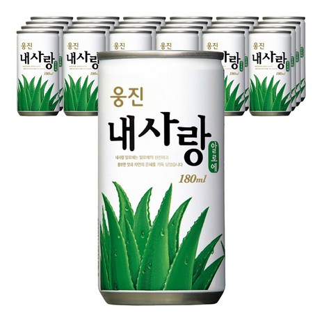 웅진 내사랑 알로에, 180ml, 60개-추천-상품