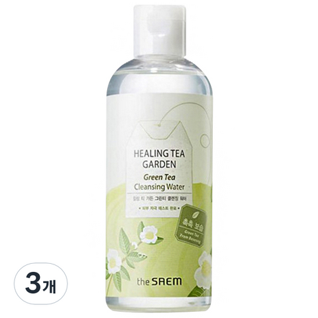 더샘-힐링-티-가든-그린티-클렌징-워터-300ml-3개-추천-상품