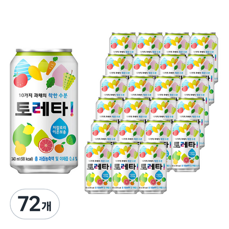 토레타, 340ml, 72개-추천-상품