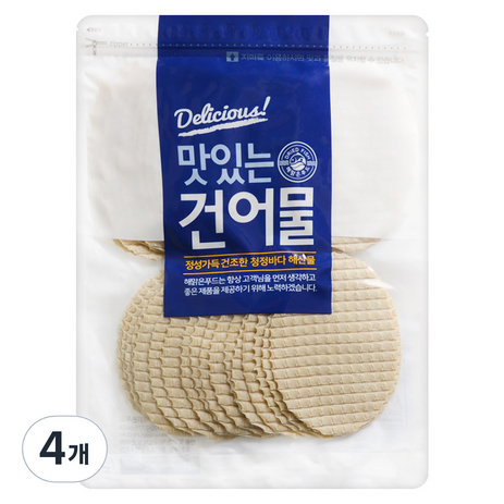 해맑은푸드 맛나포 튀김쥐포, 400g, 4개-추천-상품