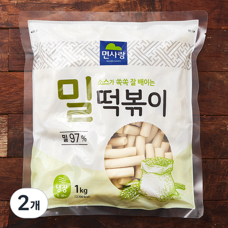 면사랑 밀떡볶이, 1kg, 2개-추천-상품