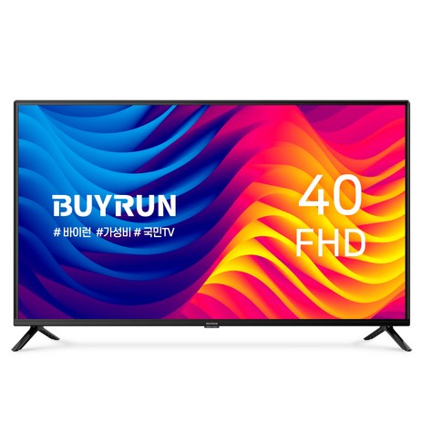 프리즘 FHD LED 바이런 TV, 101.6cm(40인치), BR400FHD, 스탠드형, 고객직접설치-추천-상품