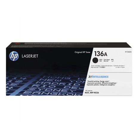 HP No.136A W1360A 토너, 검정, 1개-추천-상품