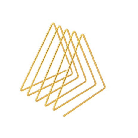 웅컴퍼니-디자인-철제-삼각-책꽂이-골드-추천-상품