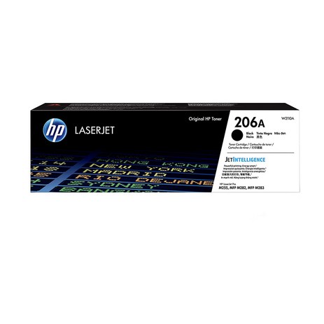 HP NO 206A W2110A 토너 M255 M282 M283, 검정, 1개-추천-상품