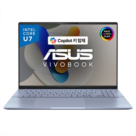 에이수스 2024 비보북 S 16 OLED 인텔 코어Ultra7 S5606MA-MX181, 미스트 블루, 1TB, 16GB, Free DOS-추천-상품