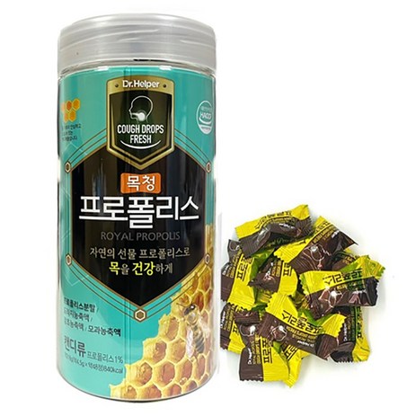 목청 프로폴리스 48정 목캔디 시원한사탕, 216g, 3개-추천-상품